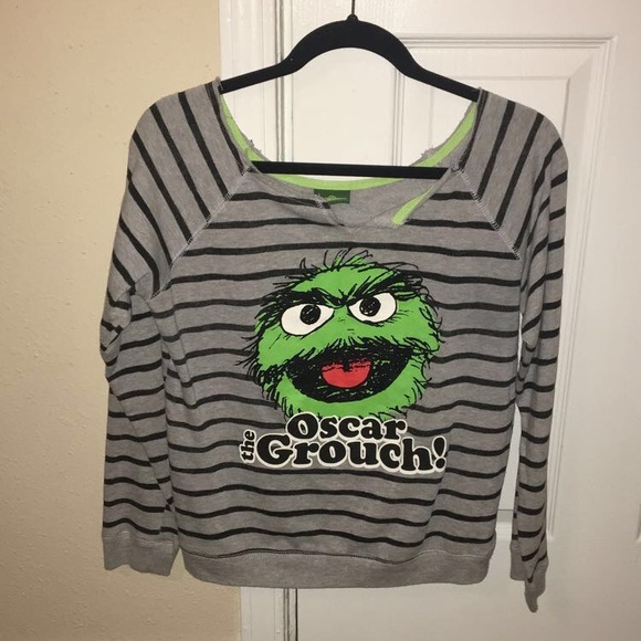 oscar the grouch sweatshirt